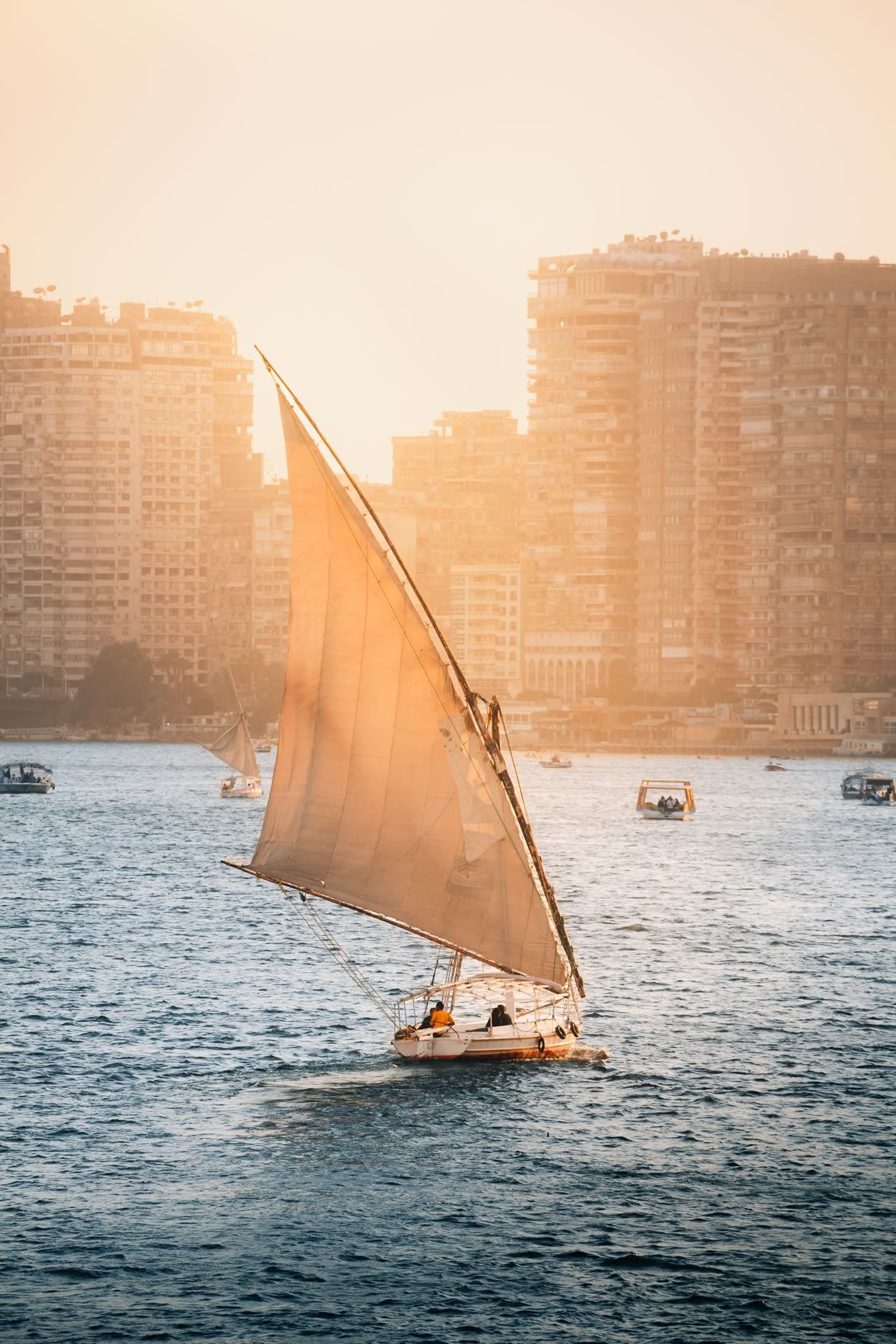 Traditional Nile sailing trip with essentials packed for Egypt